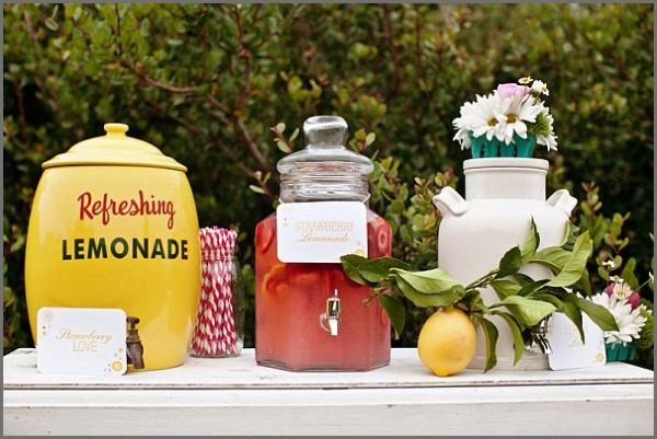 Featured Strawberry Lemonade Bohemian Wedding Inspiration on Wedding Chicks